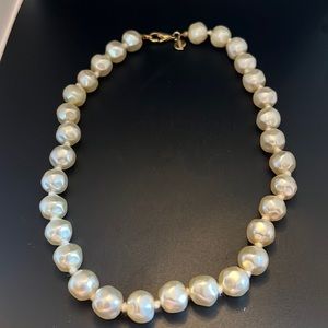 CHR Dior Faux Jumbo pearl Necklace